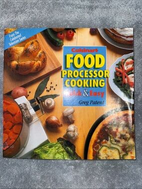 Cuisinart Food Processor Cooking Book - 1992